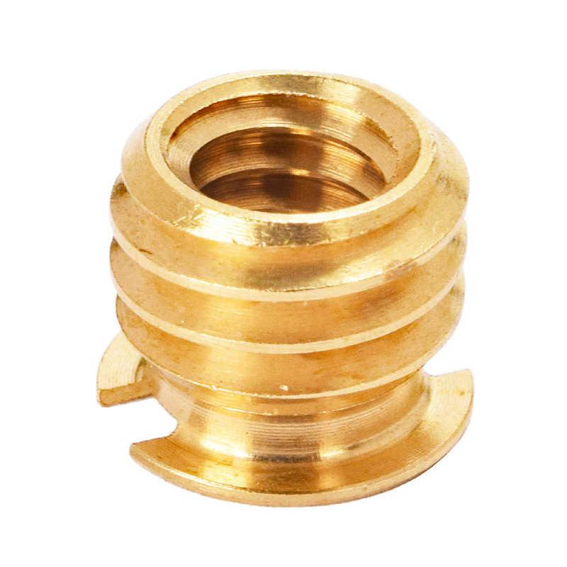 エツミ 止めネジアダプター Mサイズ(ネジ高8mm) 3/8インチメネジを1/4