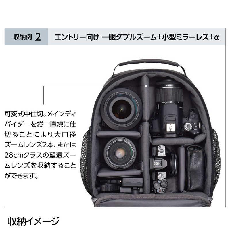 エツミ　シュープリーム リュック S ブラック　E-3568_2