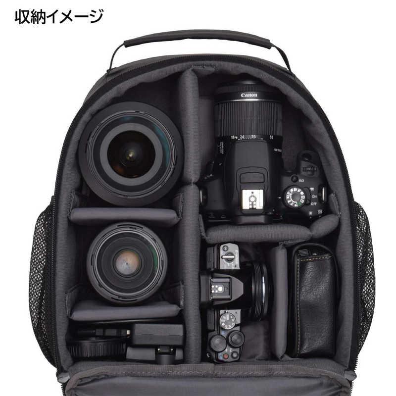 エツミ　シュープリーム リュック S ブラック　E-3568_5