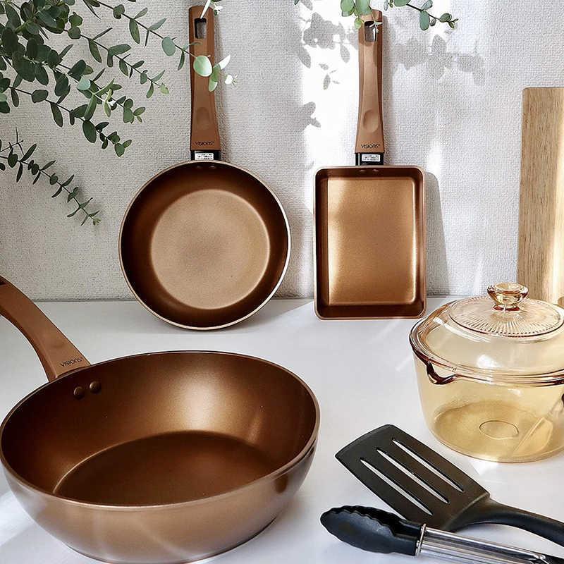 パール金属 VISIONS GOLD Coating IH対応フライパン 20cm ゴールド CP
