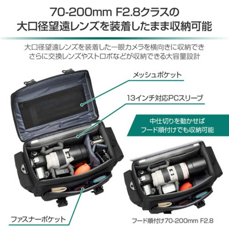 ハクバ GW-STANDARD リッジ ショルダーバッグ 15 ブラック SGWSR-SB15の画像