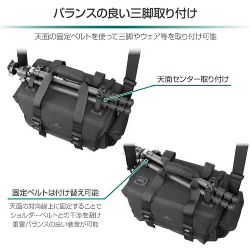 ハクバ GW-STANDARD リッジ ショルダーバッグ 15 ブラック SGWSR-SB15の画像