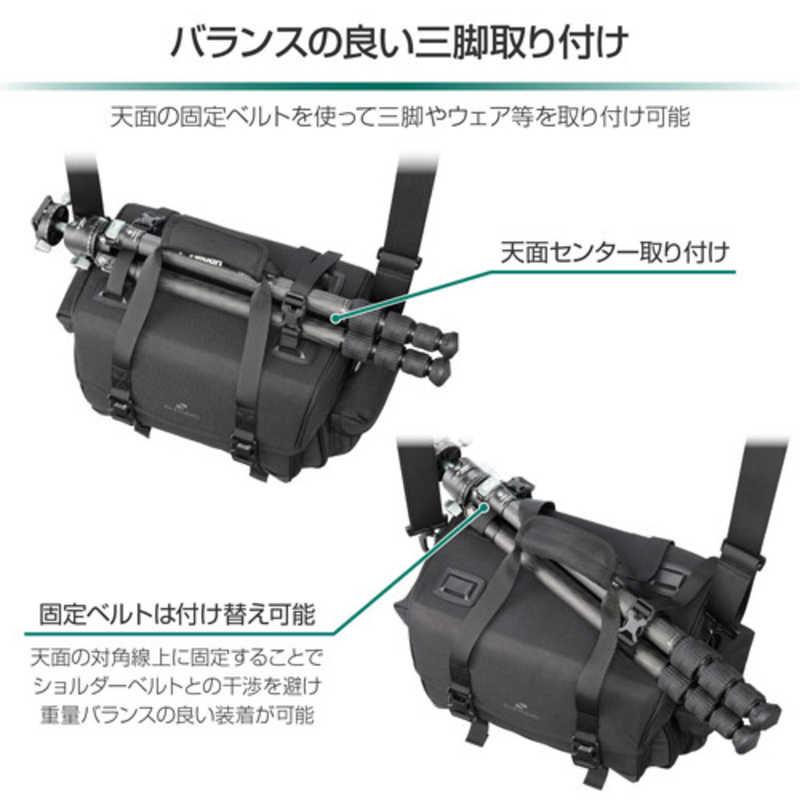 ハクバ GW-STANDARD リッジ ショルダーバッグ 10 ブラック SGWSR-SB10の画像
