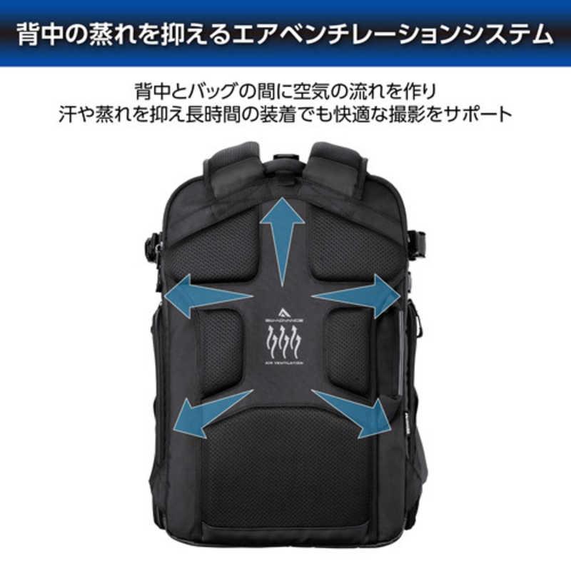 ハクバ　GW-ADVANCE タンク フェイスゲートバックパック17 ブラック　SGWATK-FGBP17の画像