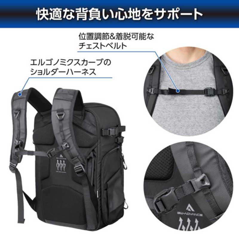 ハクバ　GW-ADVANCE タンク フェイスゲートバックパック17 ブラック　SGWATK-FGBP17の画像