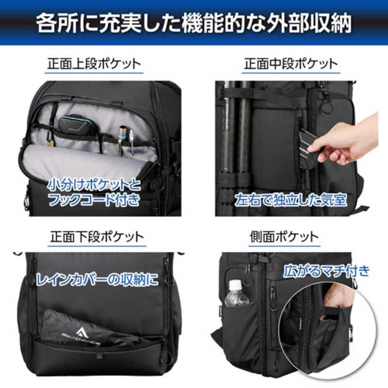 ハクバ　GW-ADVANCE タンク フェイスゲートバックパック17 ブラック　SGWATK-FGBP17の画像