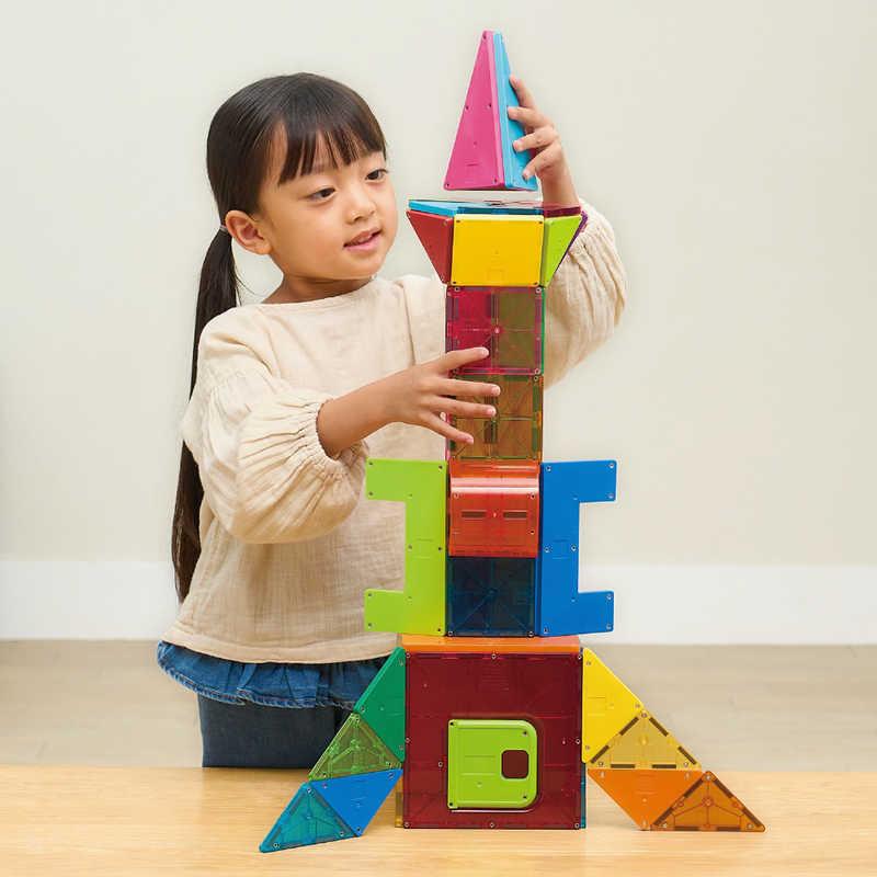 ピープル ピタゴラス BASIC ペタペタ　積み木　115パーツ ピープル ピタゴラスBASIC 知育いっぱい！きほんボックス