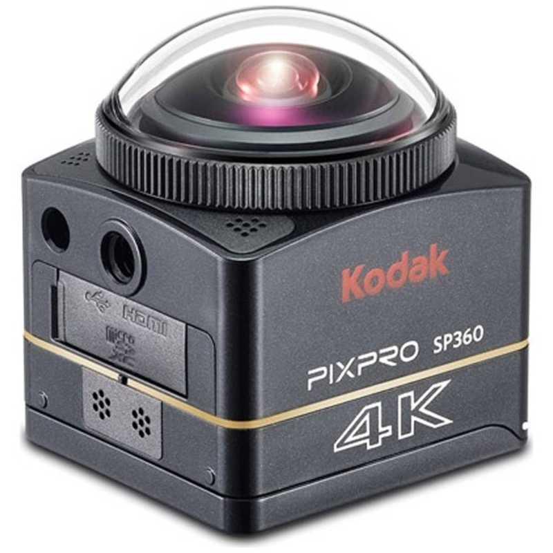 コダック　マイクロSD対応・4K対応 360°アクションカメラ　SP3604K｜y-kojima｜04