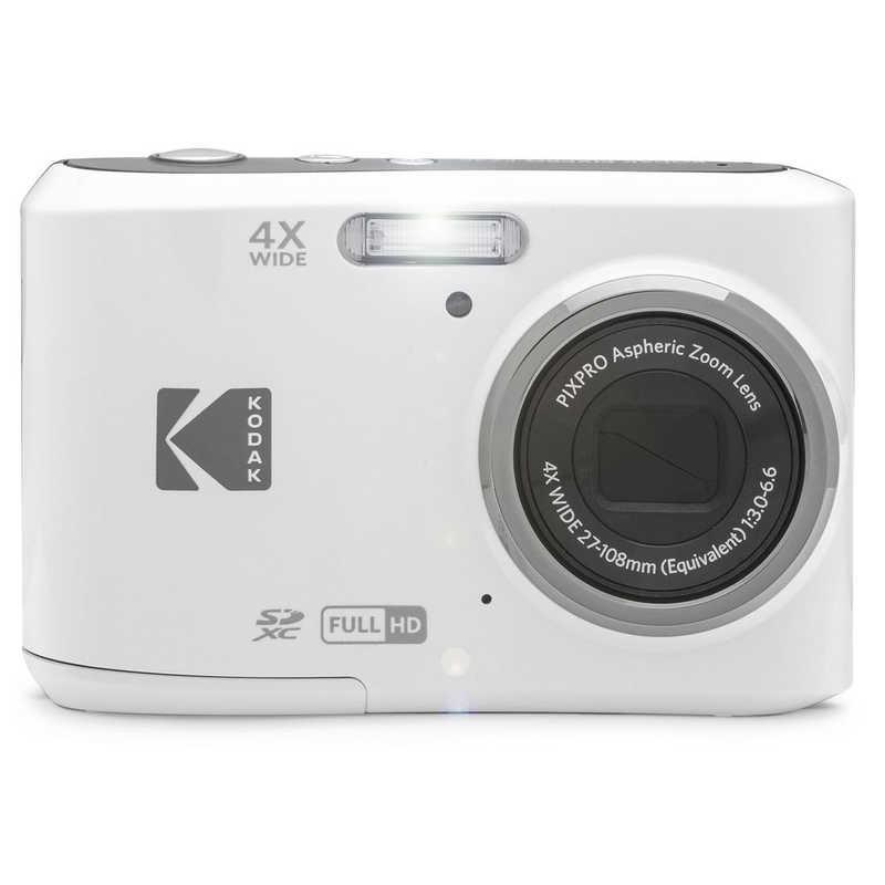 コダック　コンパクトデジタルカメラ KODAK PIXPRO ホワイト　FZ45WH