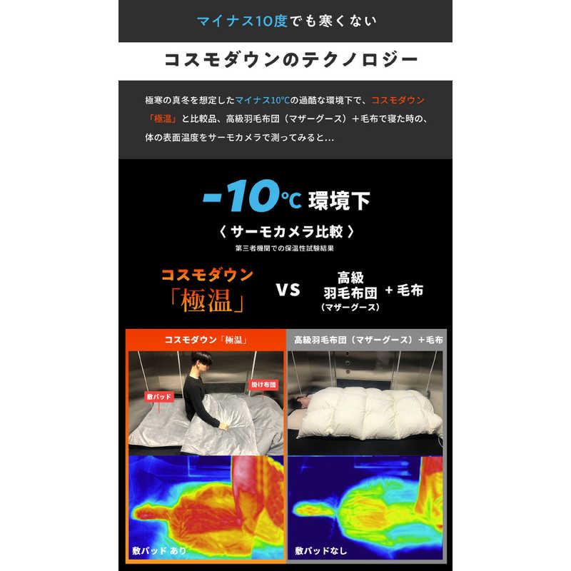 モリリン コスモダウン掛けふとん プラチナシルバー ［ダブル(190