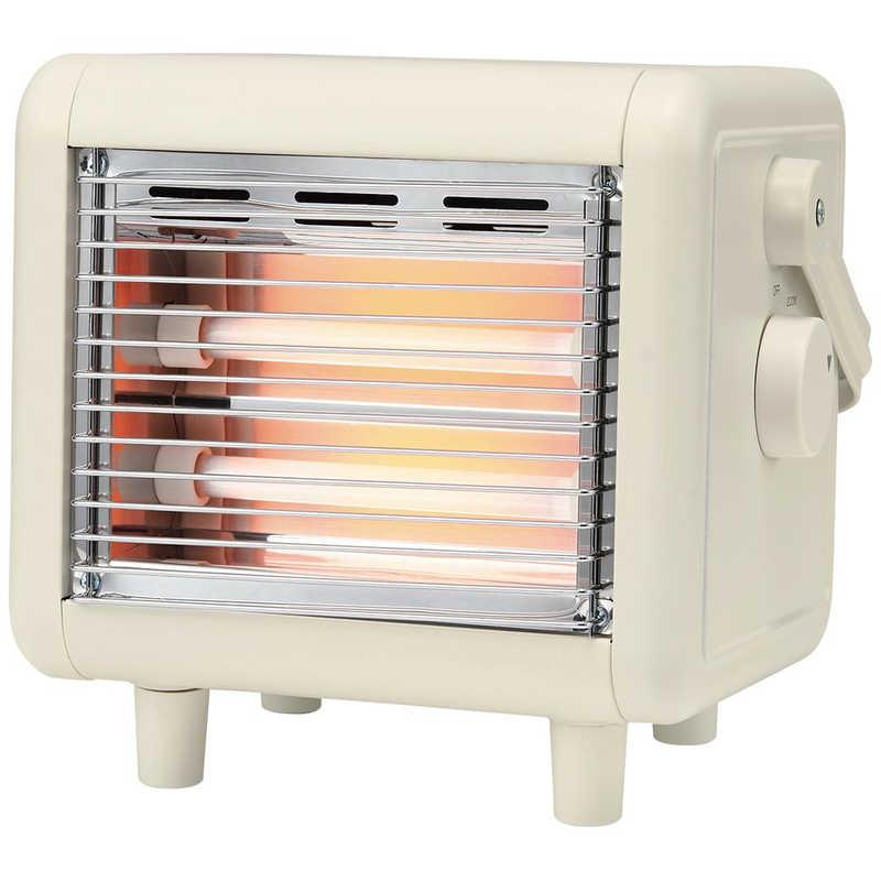 ユアサ しかくい電気ストーブ 400W アイボリー YKT-D400E-IV : コジマ