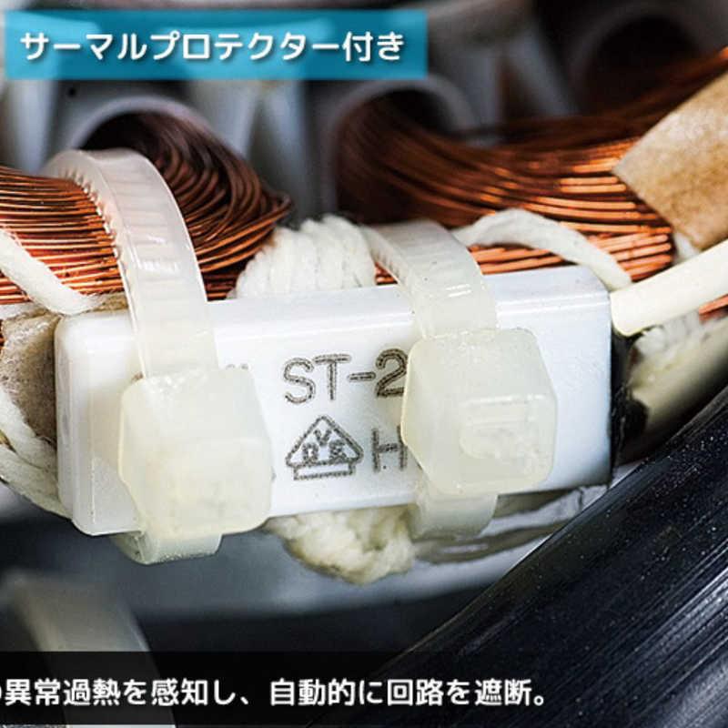 ユアサ 45cmスタンド工場扇 80度 左右自動首振り 復帰式加熱保護装置付