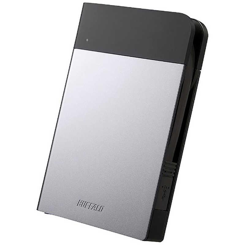 BUFFALO（バッファロー） 外付けHDD HD-PZNU3シリーズ シルバー