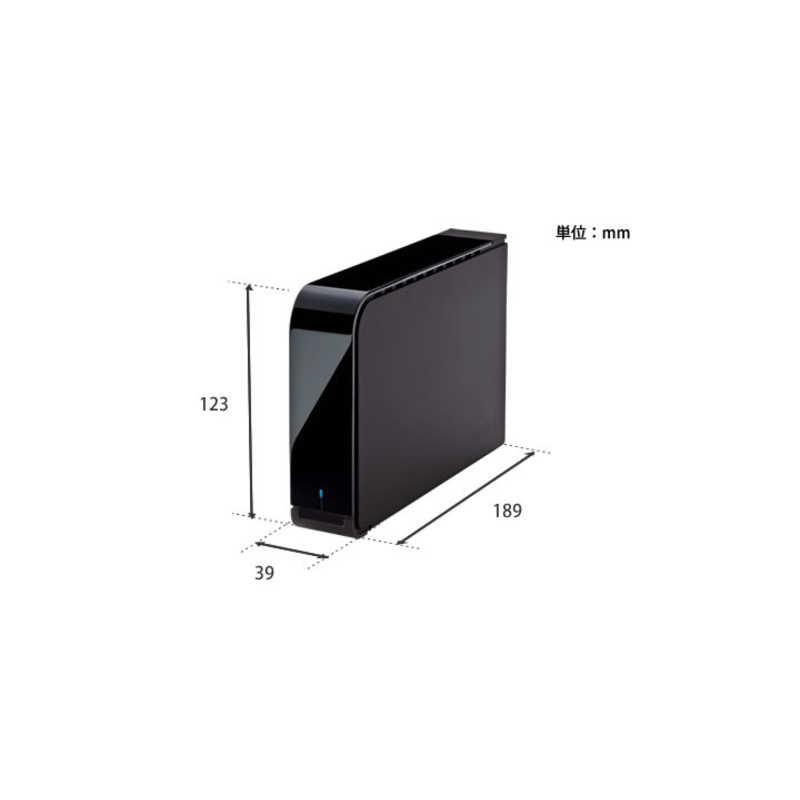 BUFFALO 外付けHDD ［6TB /据え置き型］ ブラック HD-LX6.0U3D