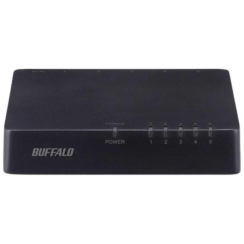 BUFFALO BUFFALO スイッチングハブ「5ポート・100/10Mbps・ACアダプタ