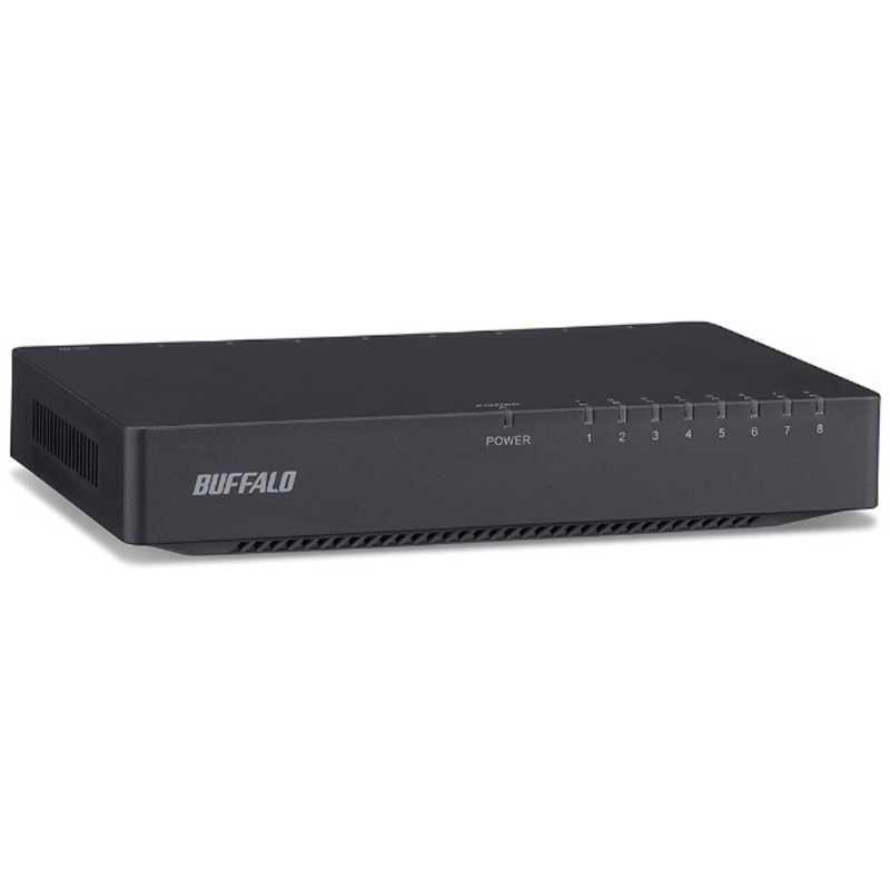 BUFFALO（バッファロー） スイッチングハブ「8ポート・100/10Mbps・AC