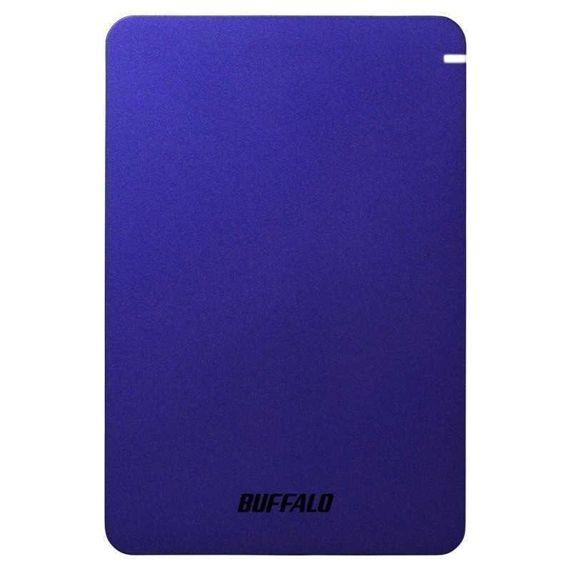 BUFFALO（バッファロー） 外付けHDD ブルー [ポータブル型 /1TB] HD