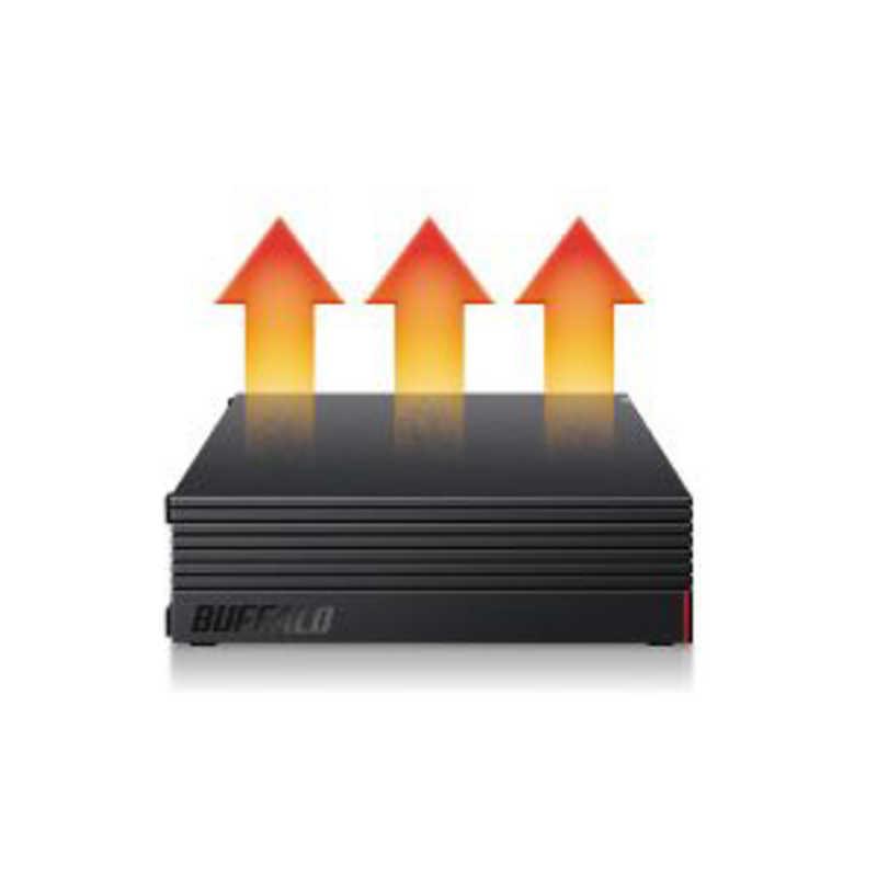 BUFFALO BUFFALO 外付けHDD テレビ・レコーダー録画用 ブラック BUFFALO BUFFALO 外付けHDD テレビ・レコーダー録画用 ブラック