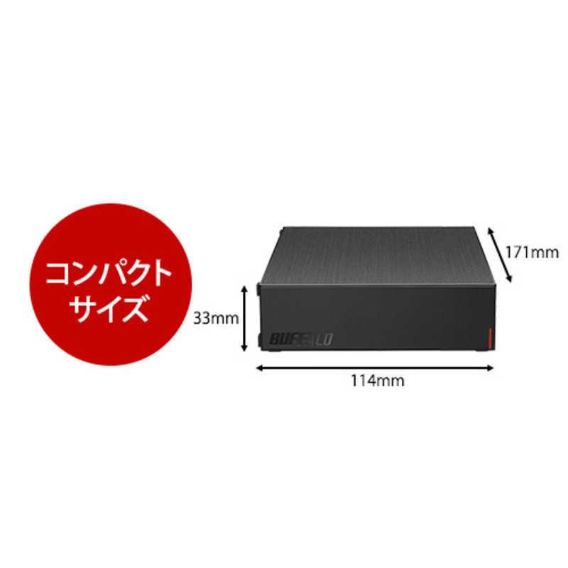 BUFFALO（バッファロー） 外付けHDD USB-A接続 テレビ・パソコン両対応