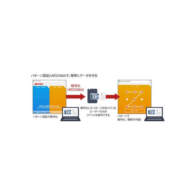 BUFFALO　外付けHDD USB-A接続 テレビ・パソコン両対応 ブラック [据え置き型 /4TB]　HD-LE4U3-BBの画像