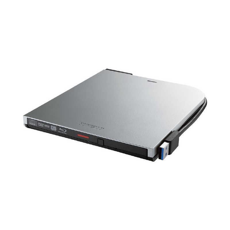 10374円 人気絶頂 BDR-XD08MB-S Ultra HD Blu-ray再生対応 Type-C変換ケーブル付属 USB3.0接続 クラムシェル型 外付け型 BD DVD CDライター Mac用ソフトウエア付属なし