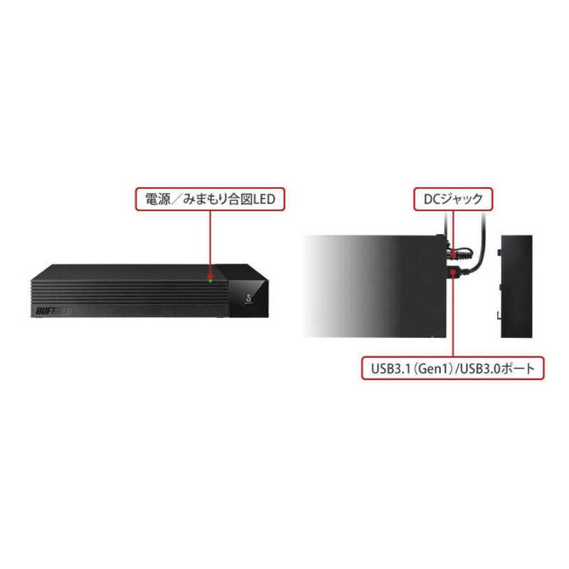 BUFFALO（バッファロー） 外付けHDD USB-A接続 テレビ・レコーダー録画