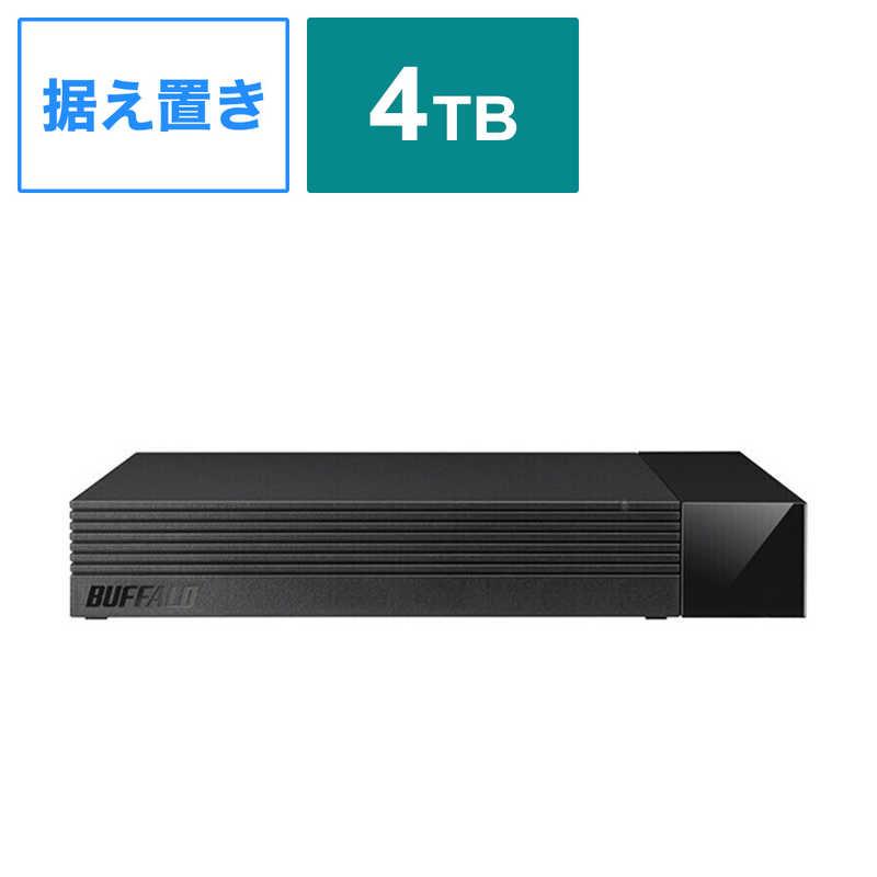 BUFFALO HDV-CD4U3BA 4TB 外付けハードディスク BUFFALO HDV-CCD4U3BA テレビ録画向け USB3.2(Gen1)対応 4TB 外付けHDD