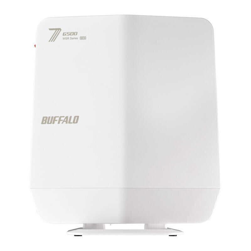 BUFFALO　無線LAN親機 802.11be/ax/ac/n/a/g/b 5764＋688Mbps ［Wi-Fi 7(be) / IPv6対応］　WSR6500BE6P/CWHの画像