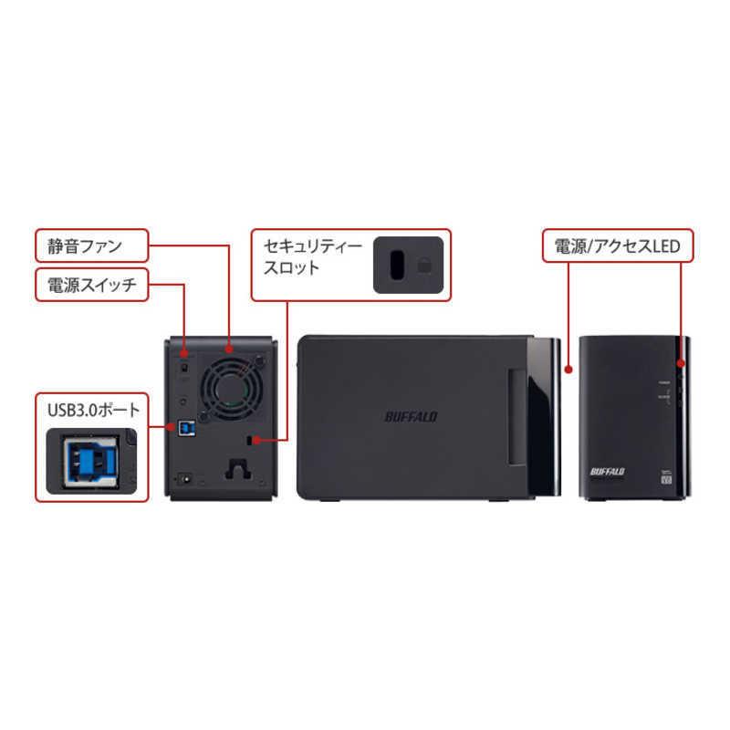 BUFFALO（バッファロー） 外付けHDD ブラック [据え置き型 /4TB] HD