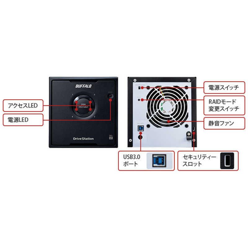 BUFFALO　外付けHDD ブラック [据え置き型 /12TB]　HD-QL12TU3/R5J_5