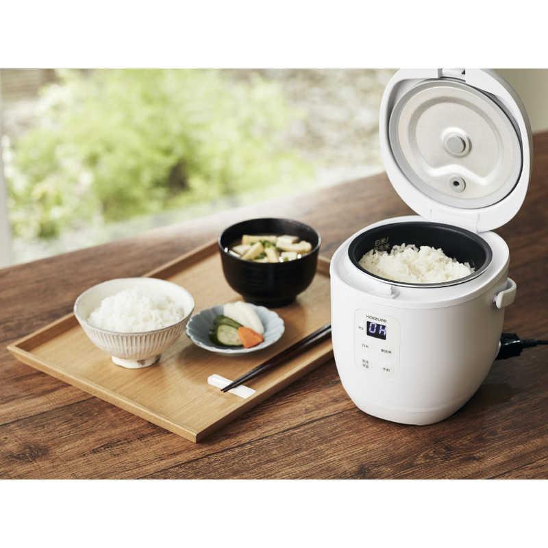 KOIZUMI（コイズミ） 炊飯器 1.5合 ライスクッカーミニ グレー KSC