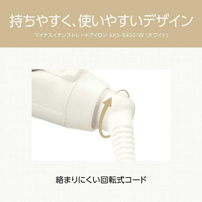 コイズミ KOIZUMI マイナスイオン ストレートアイロン Salon Sense