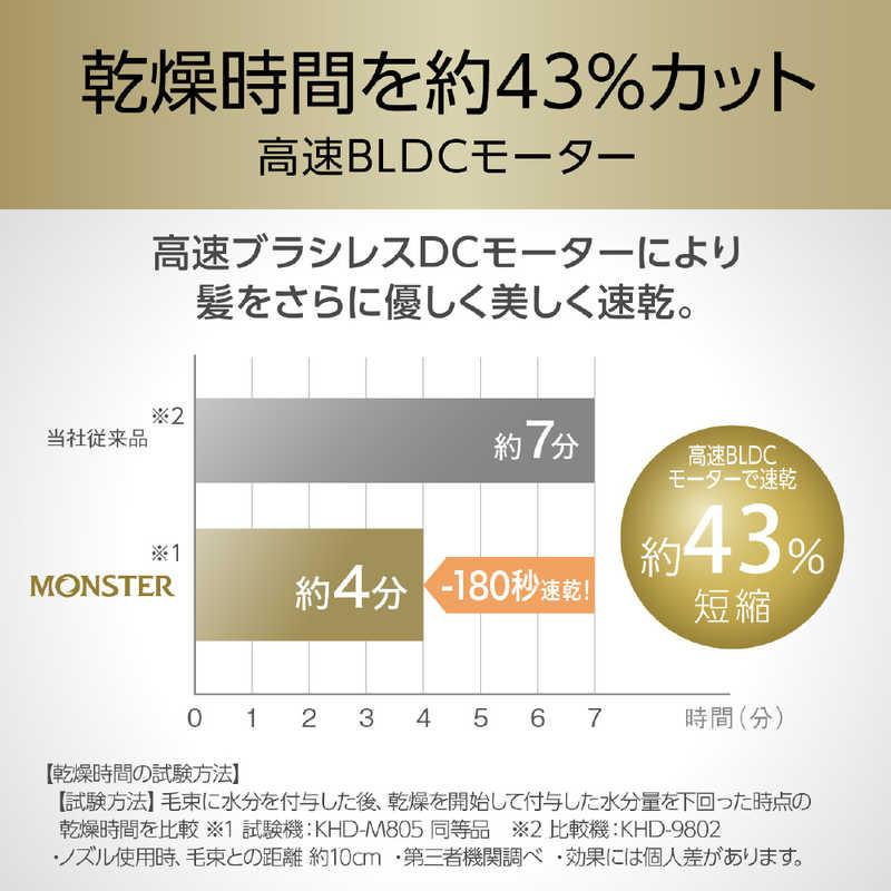 コイズミ KOIZUMI BLDCハイスピードドライヤー MONSTER モンスター