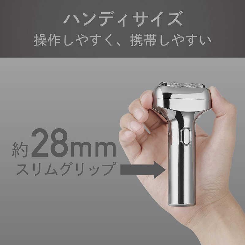 コイズミ KOIZUMI USB充電3枚刃シェーバー ［3枚刃］ シルバー KMC