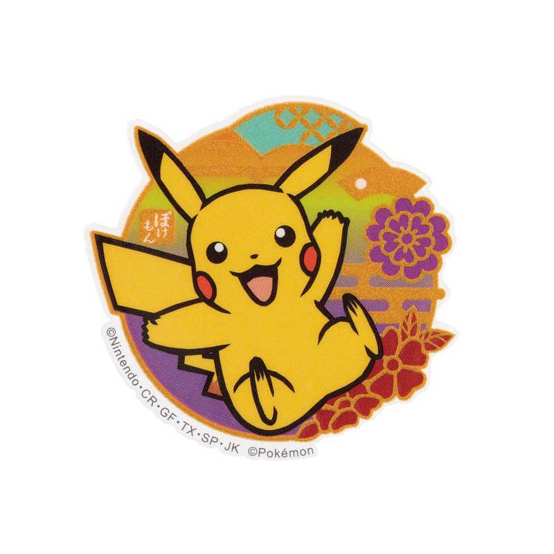 シンガポール限定 ピンバッジ ピカチュウ ポストカード ステッカー サンクレスト モバイルステッカー ポケットモンスター ピカチュウ MS