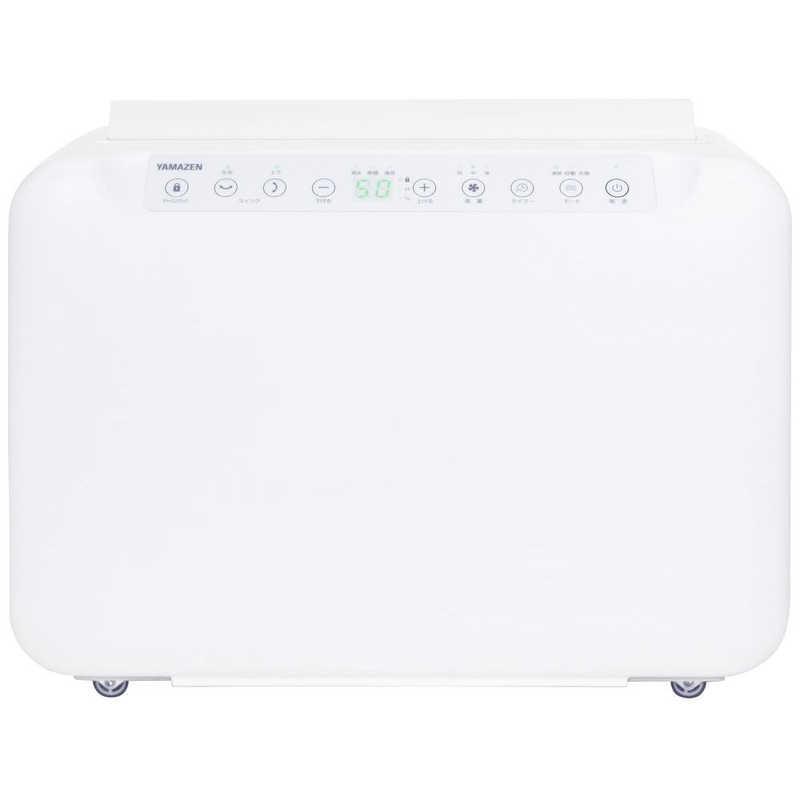 新品 山善 衣類乾燥除湿機【YDC-G120(W) 】木造15畳 鉄筋30畳まで