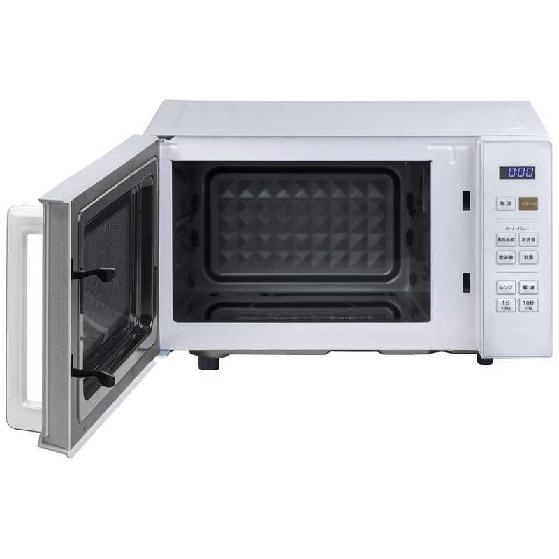 山善 ヤマゼン 電子レンジ 18L フラット ヘルツフリー ホワイト 山善 ヤマゼン 電子レンジ 18L フラット ヘルツフリー ホワイト
