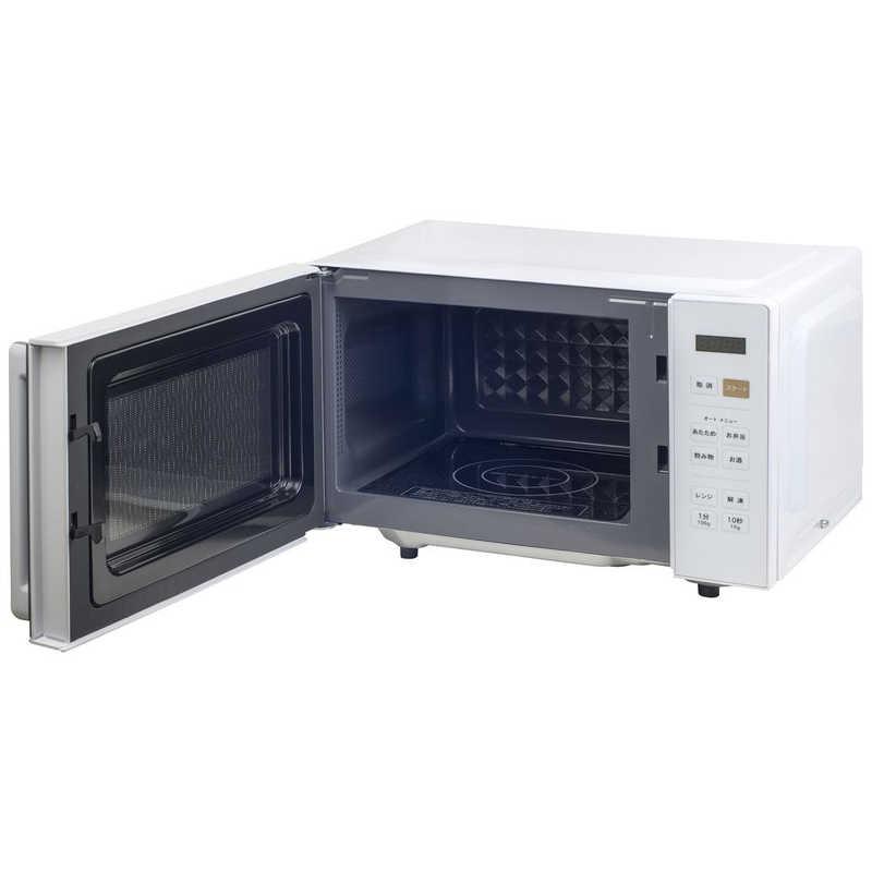 山善 ヤマゼン 電子レンジ 18L フラット ヘルツフリー ホワイト 山善 ヤマゼン 電子レンジ 18L フラット ヘルツフリー ホワイト