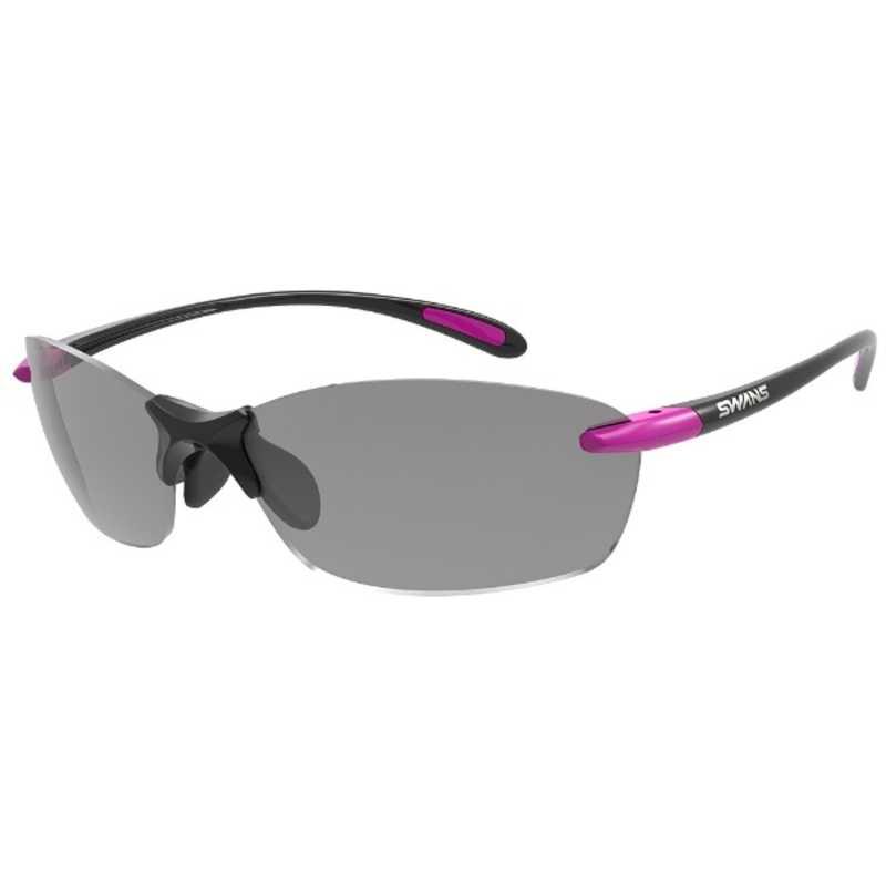 山本光学　Airless-Leaf fit SALF-0053 BK(ブラック×マゼンタ/偏光ライトスモーク)　SALF_0053_BK_ 山本光学 Airless-Leaf fit SALF-0053 BK(ブラック×マゼンタ/偏光