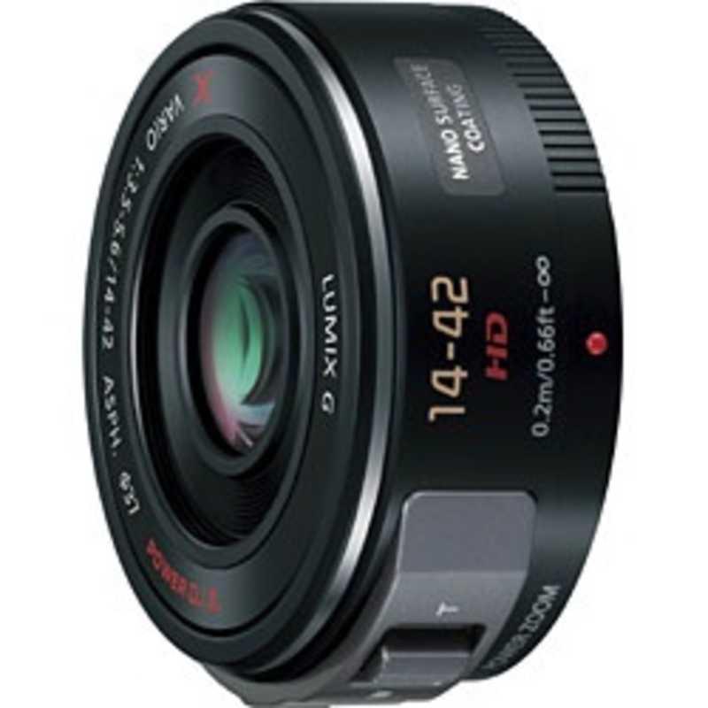 Panasonic LUMIX G H-PS14042 ズームレンズ Panasonic（パナソニック） カメラレンズ LUMIX G X VARIO PZ 14-42mm