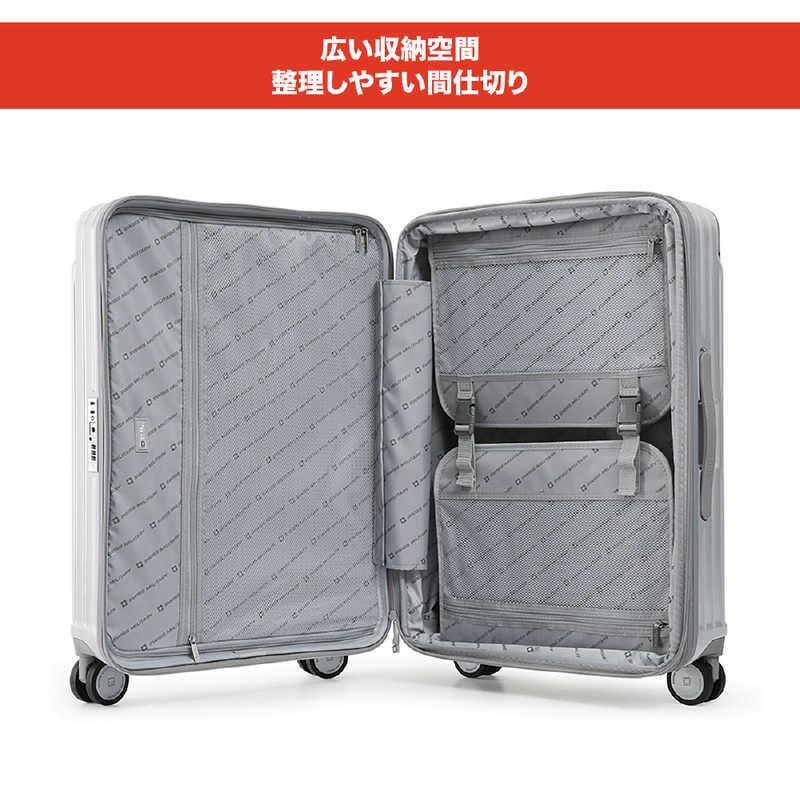SWISSMILITARY　スーツケース 66cm 73L 無料預入 CYGNUS(シグナス) ［TSAロック搭載］ メタリックシルバー　SM-A824 SILVERの画像