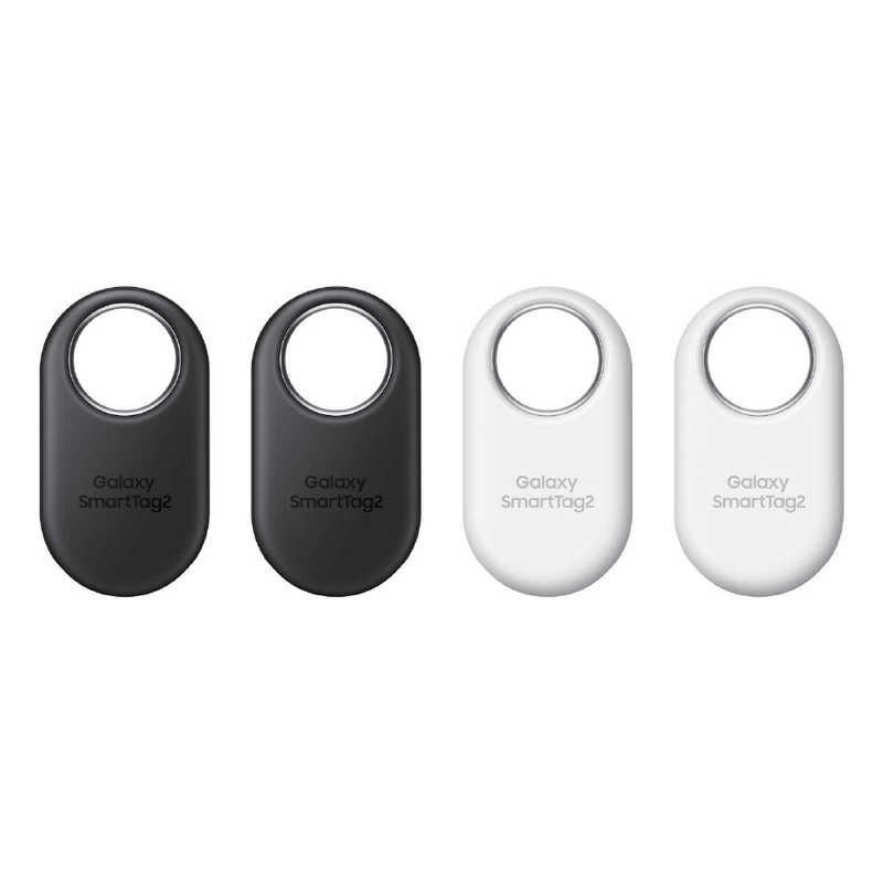 GALAXY 紛失防止タグ Smart Tag2 4 Pack/Black 2 ＋ White Black/White 