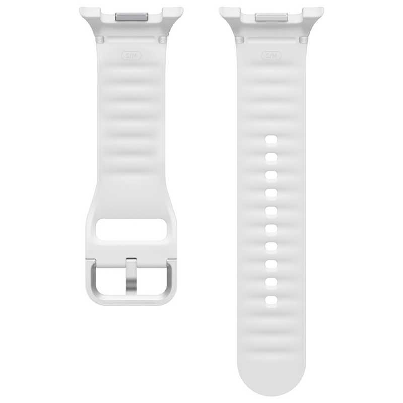 SAMSUNG　Galaxy Watch8 Sport Band (S/M)/White　ETSNL32SWEGJPの画像