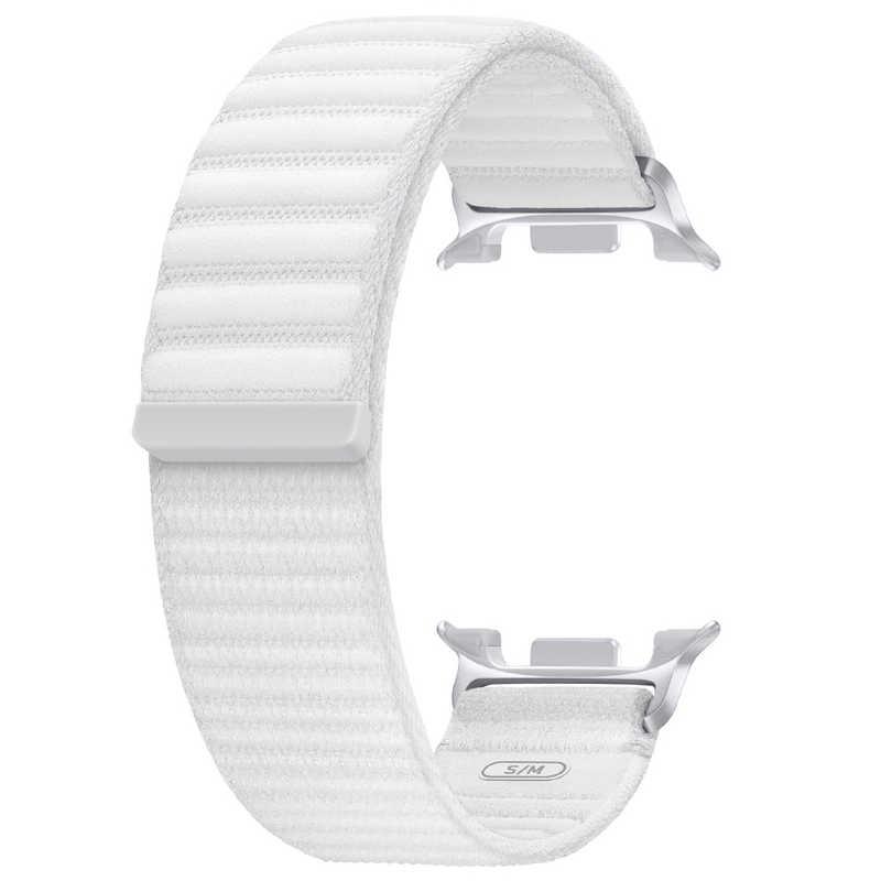 SAMSUNG　Galaxy Watch8 Fabric Band (S/M)/White　ETSVL32SWEGJPの画像