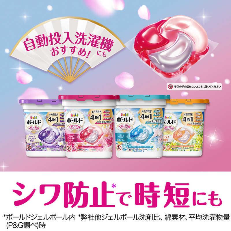 ボールド P＆G (ケース販売) ジェルボール4D心安らぐホワイト
