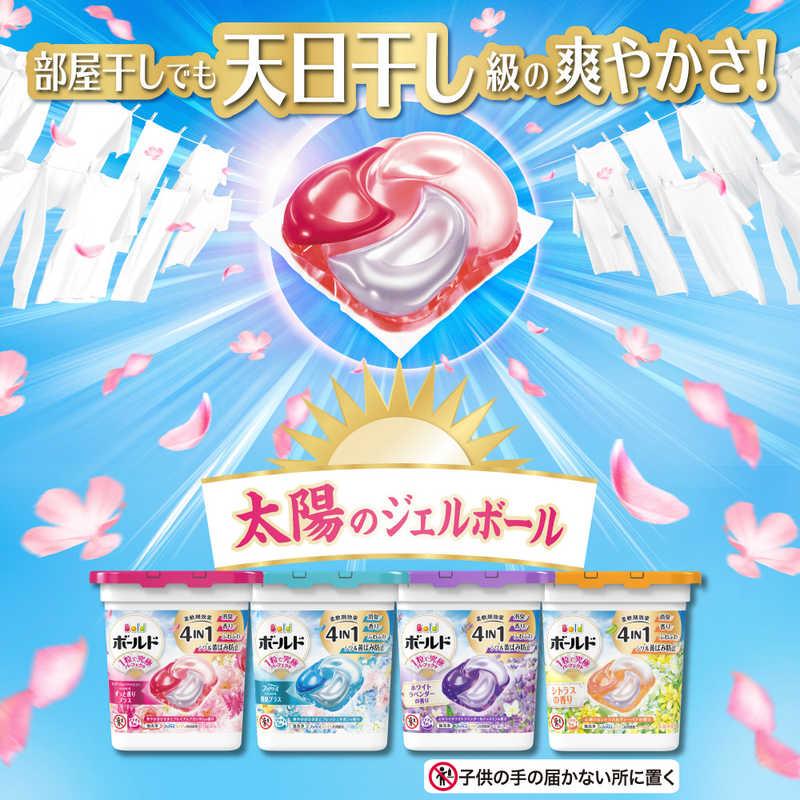 ボールド P＆G (ケース販売) ジェルボール4D心安らぐホワイト