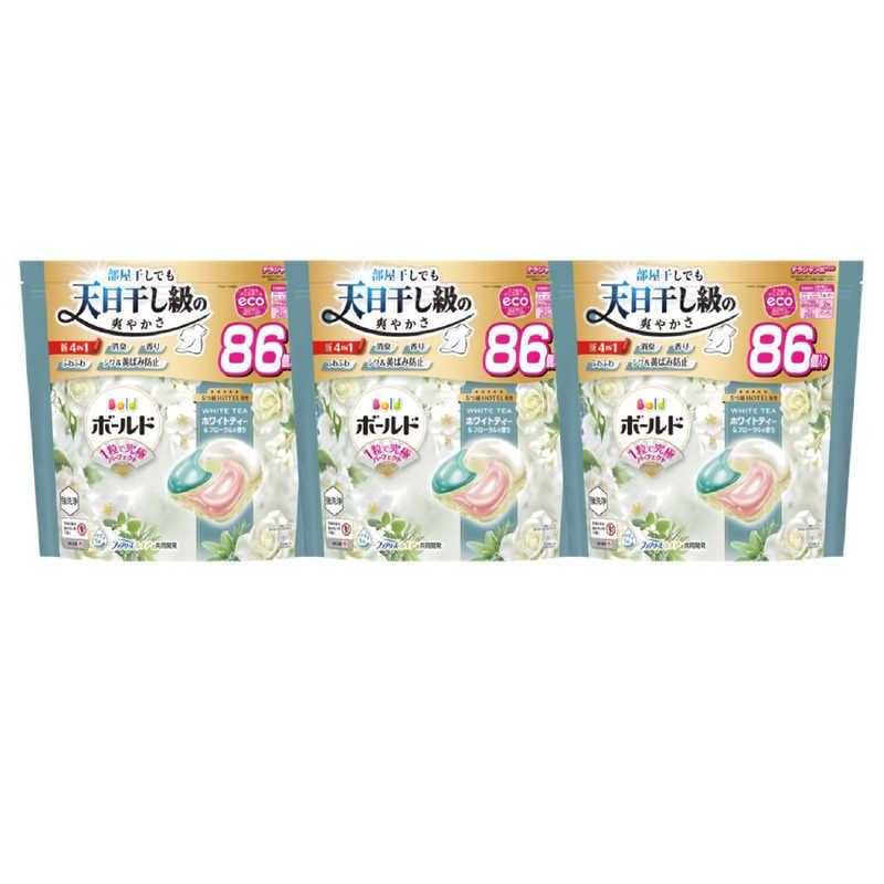 ボールド P＆G (ケース販売) ジェルボール4D 心弾けるホワイトティー