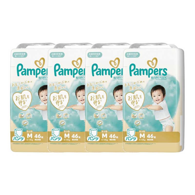 P＆G (ケース販売) パンパース 肌へのいちばんパンツ スーパージャンボ