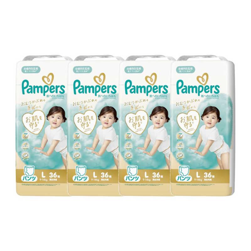 P＆G (ケース販売) パンパース 肌へのいちばんパンツ スーパージャンボ