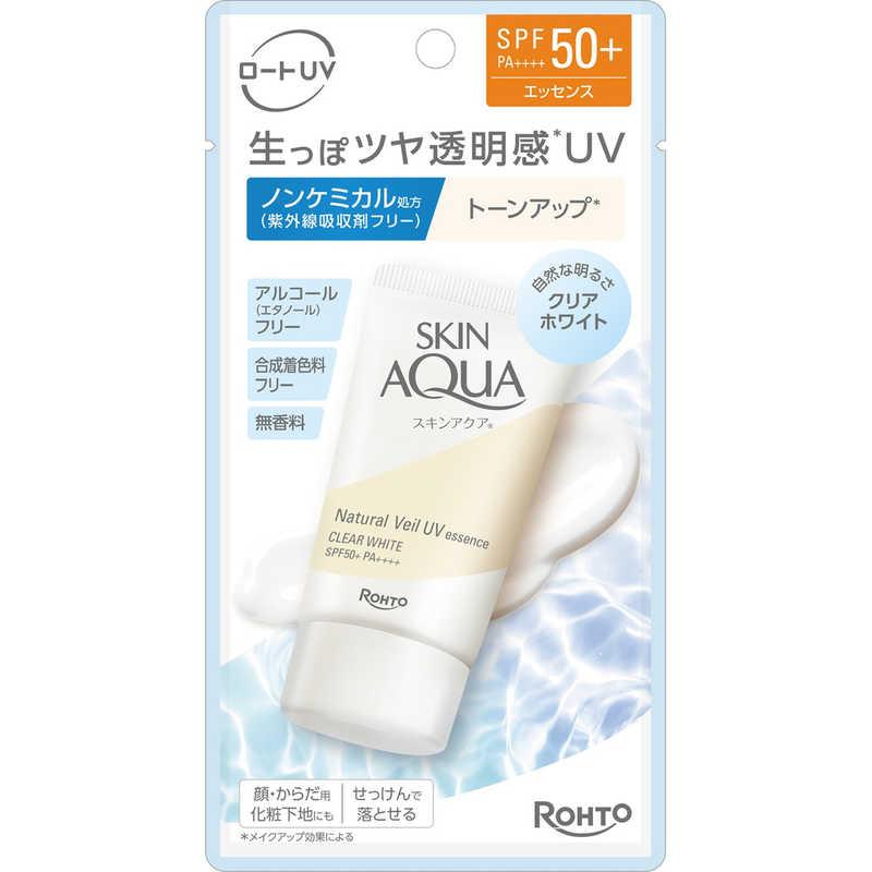 ロート製薬 スキンアクア (SKIN AQUA) ナチュラルベール UVエッセンス